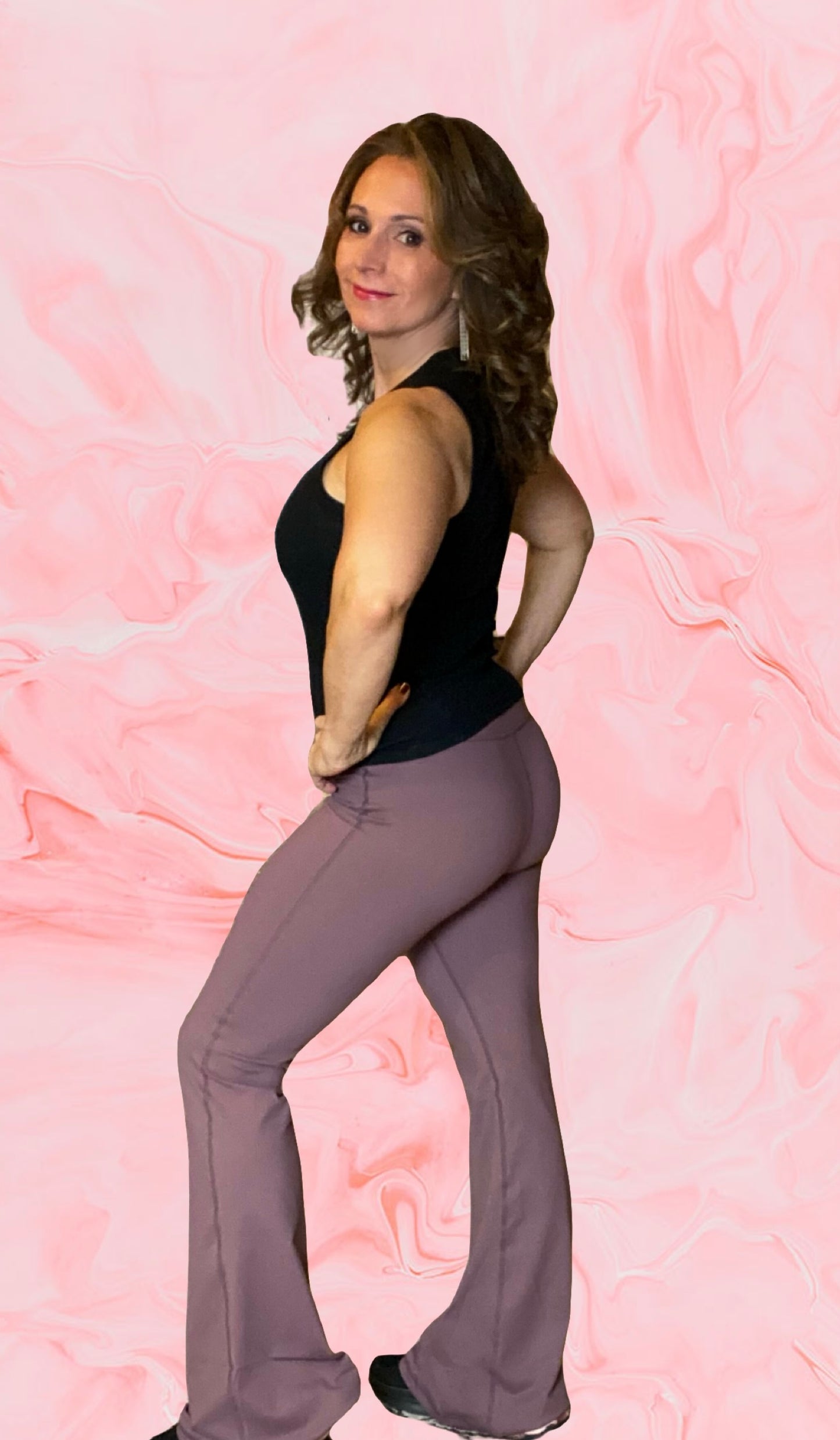 Active High-Rise Flare Yoga Pants